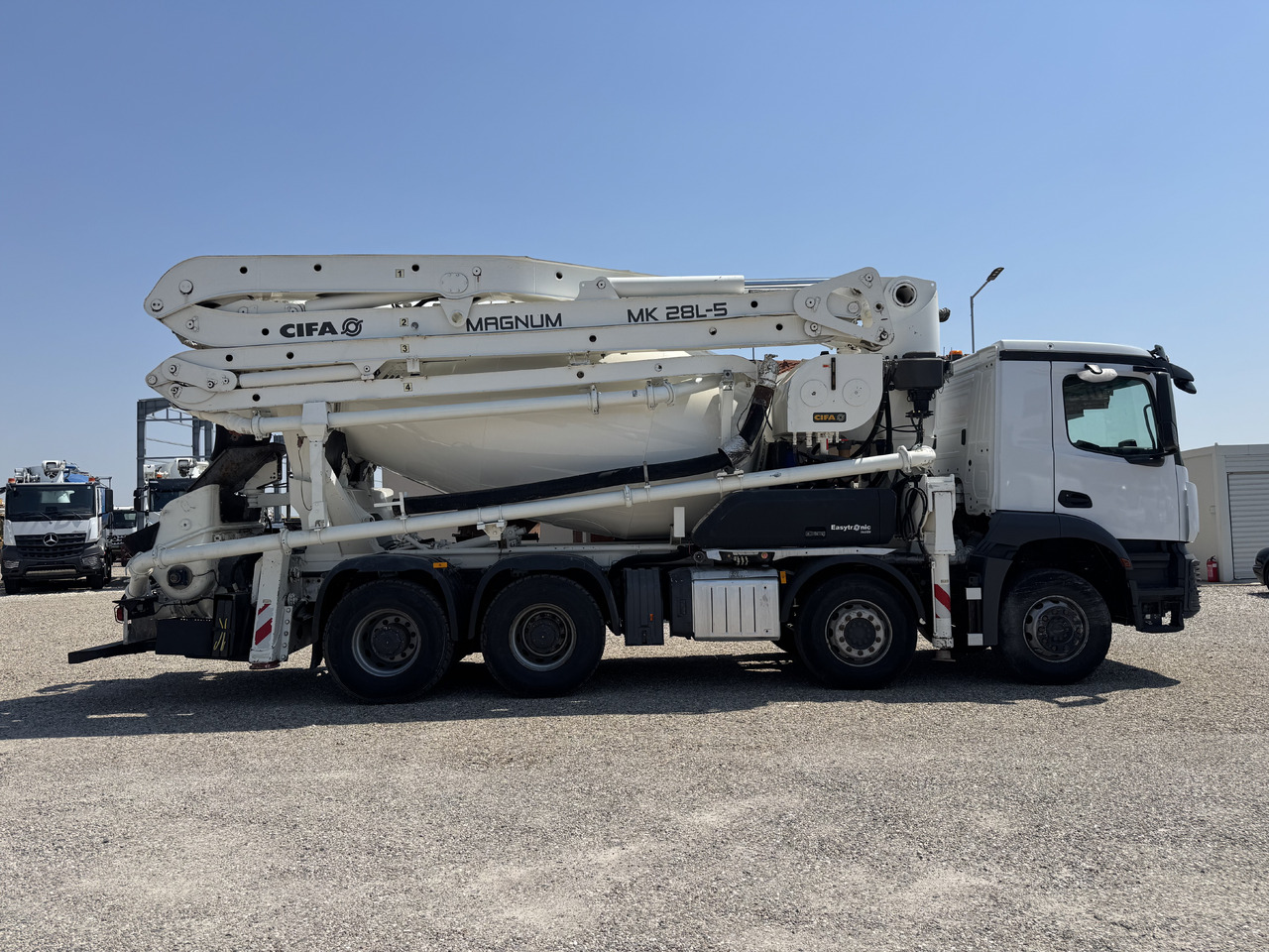 混凝土泵车 Mercedes-Benz AROCS 4143 CIFA MK28L-5：图8
