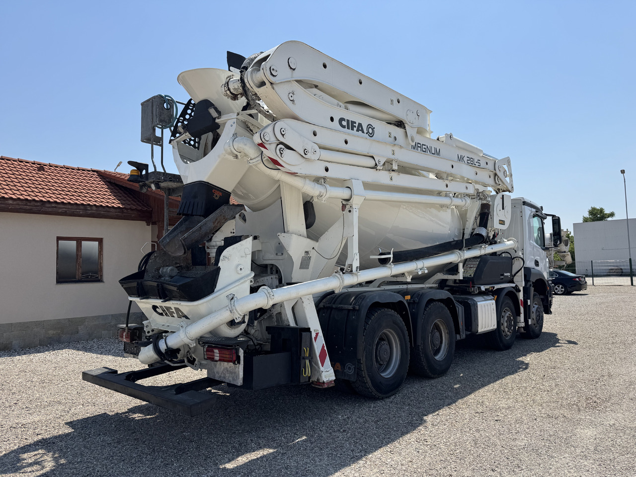 混凝土泵车 Mercedes-Benz AROCS 4143 CIFA MK28L-5：图7