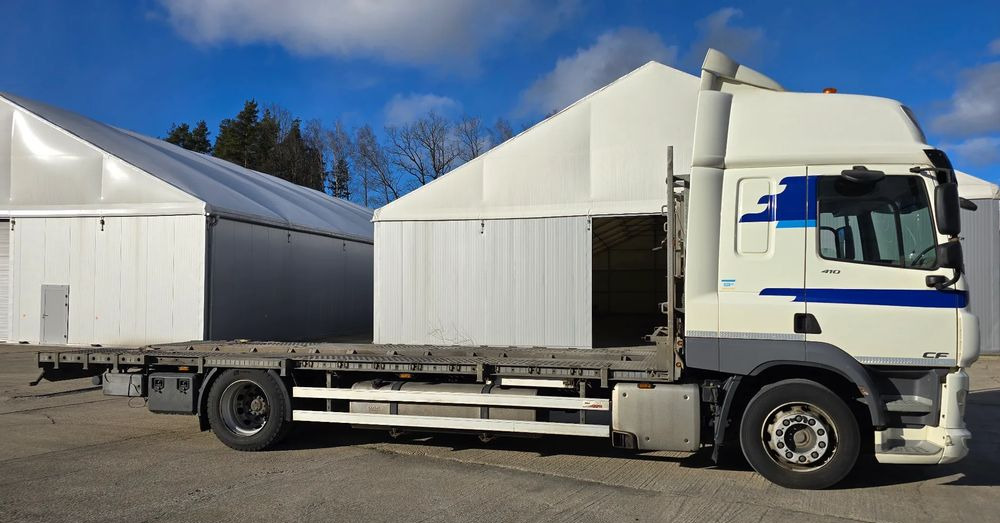 DAF CF 410 EURO 6 Laweta - Platforma super stan - 栏板式/ 平板卡车:图3 DAF CF 410 EURO 6 Laweta - Platforma super stan - 栏板式/ 平板卡车:图3