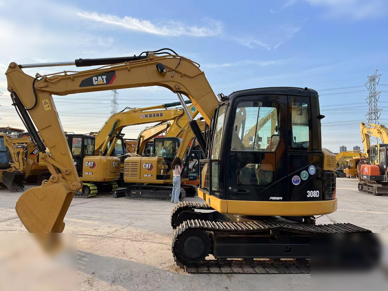 CATERPILLAR 308D - 履带式挖掘机:图2 CATERPILLAR 308D - 履带式挖掘机:图2