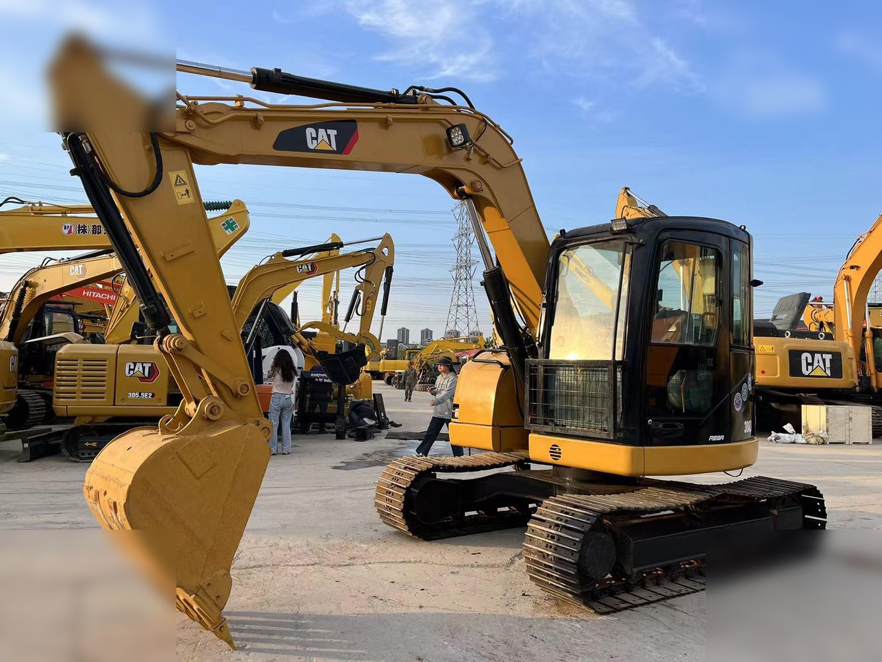 CATERPILLAR 308D - 履带式挖掘机:图1 CATERPILLAR 308D - 履带式挖掘机:图1