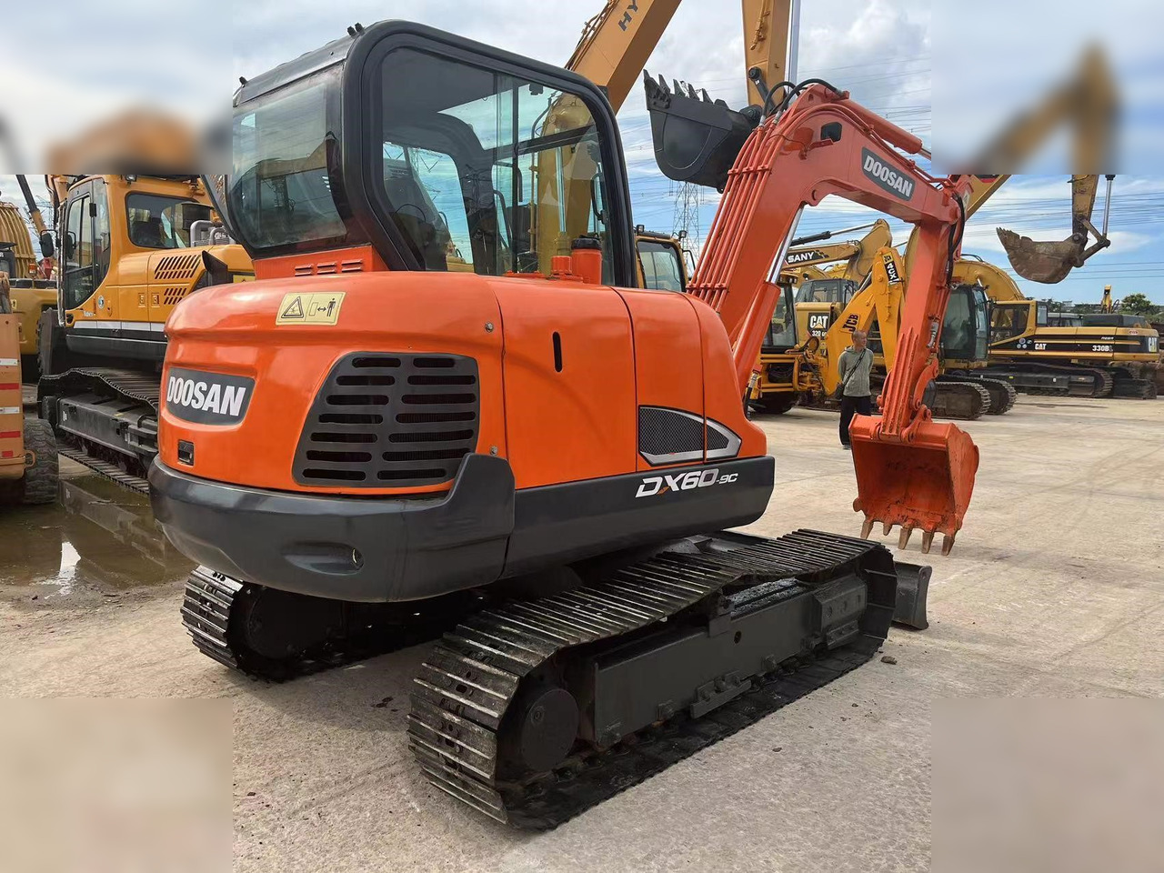 DOOSAN DX60-9C - 履带式挖掘机:图2 DOOSAN DX60-9C - 履带式挖掘机:图2