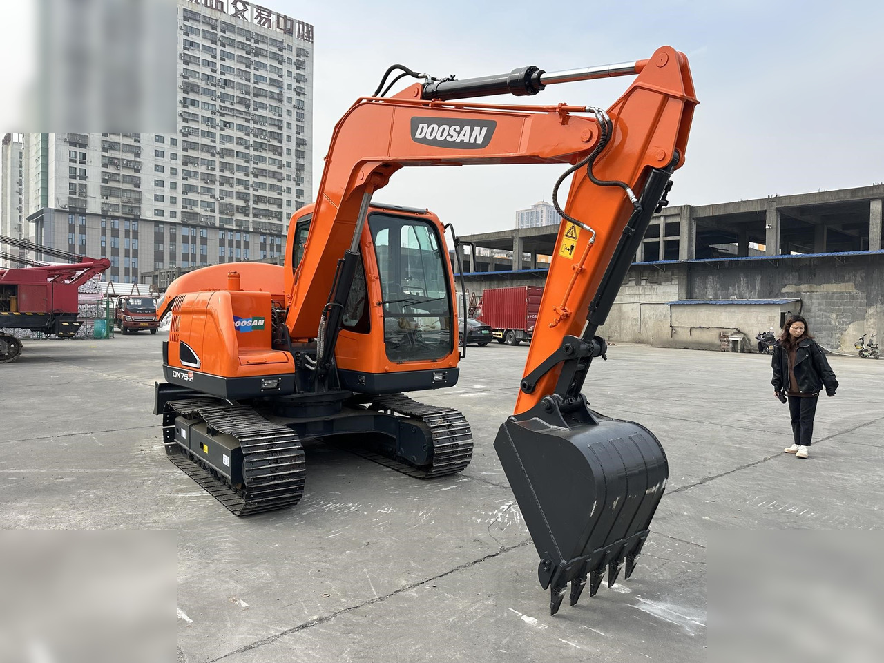 DOOSAN DX75-9CN - 履带式挖掘机:图3 DOOSAN DX75-9CN - 履带式挖掘机:图3