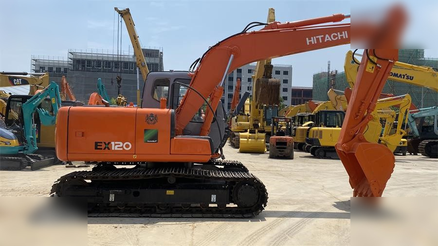 HITACHI EX120 - 履带式挖掘机:图1 HITACHI EX120 - 履带式挖掘机:图1