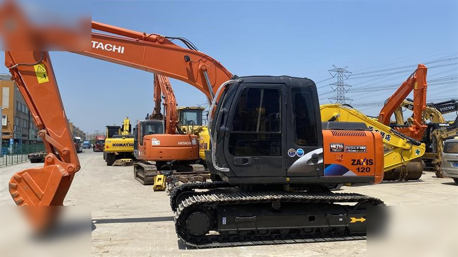 HITACHI ZX120 - 履带式挖掘机:图1 HITACHI ZX120 - 履带式挖掘机:图1