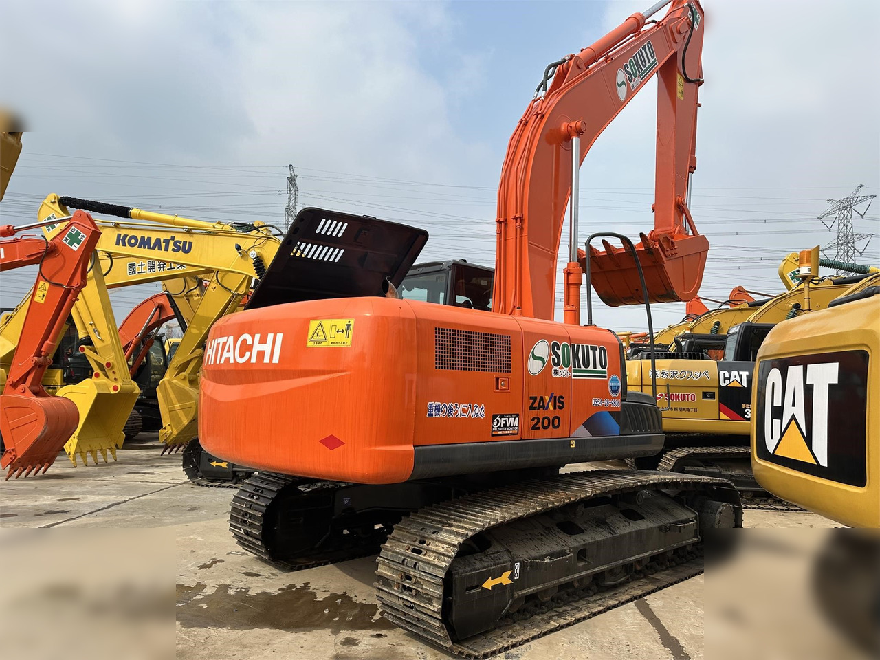 HITACHI ZX200-3G - 履带式挖掘机:图1 HITACHI ZX200-3G - 履带式挖掘机:图1