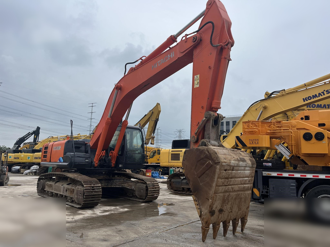 HITACHI ZX350H-5G - 履带式挖掘机:图1 HITACHI ZX350H-5G - 履带式挖掘机:图1
