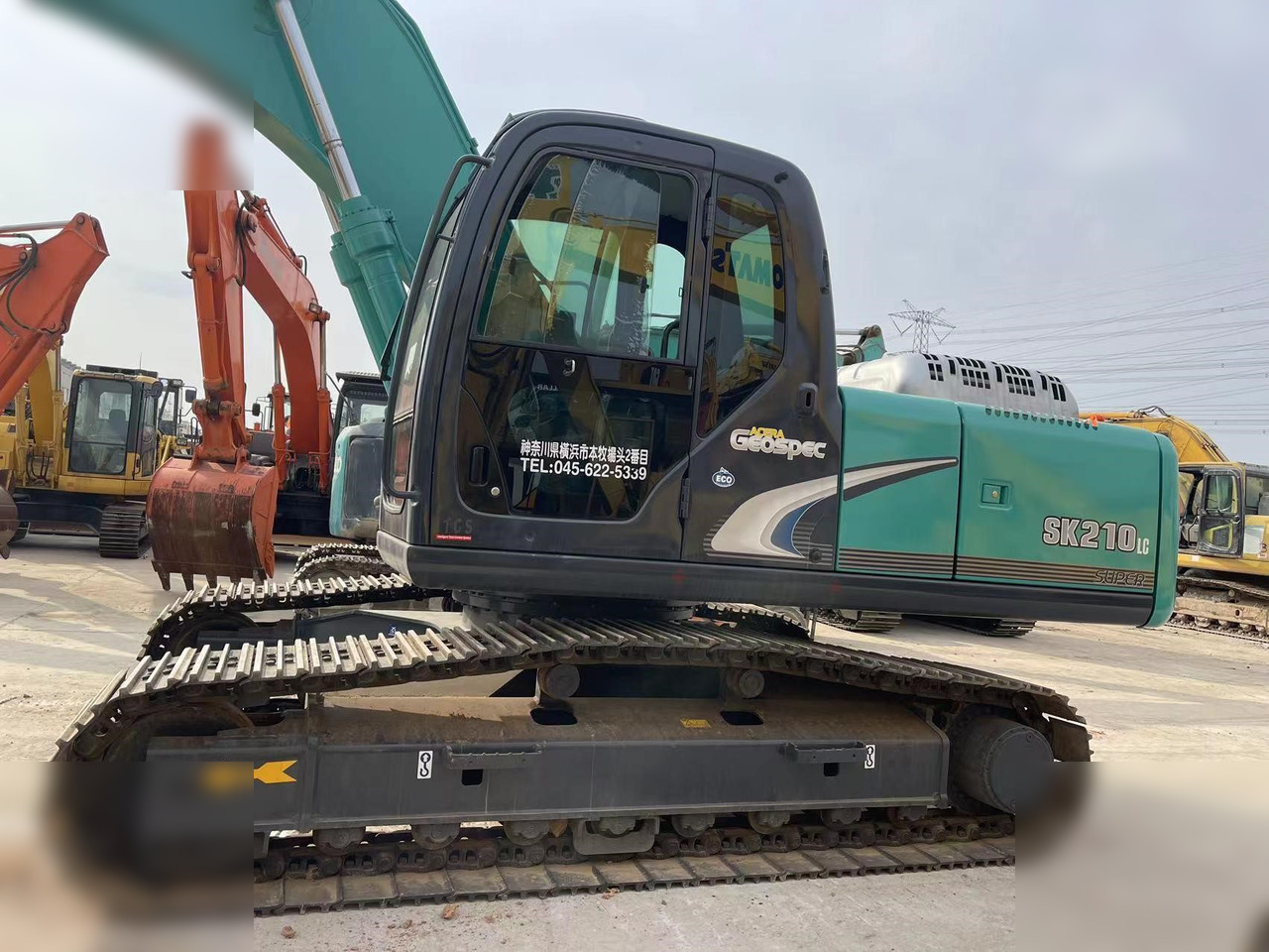 KOBELCO SK210 - 履带式挖掘机:图3 KOBELCO SK210 - 履带式挖掘机:图3