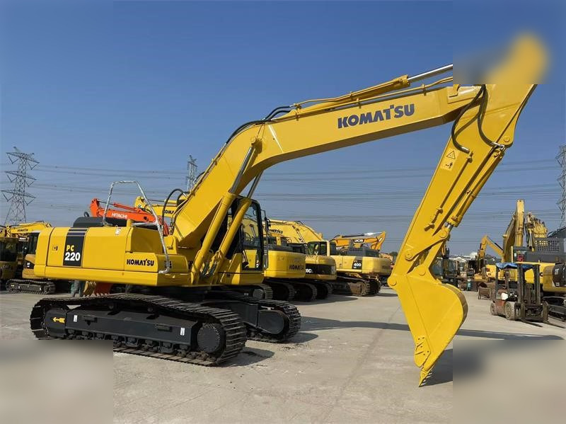 KOMATSU PC220-7 - 履带式挖掘机:图5 KOMATSU PC220-7 - 履带式挖掘机:图5
