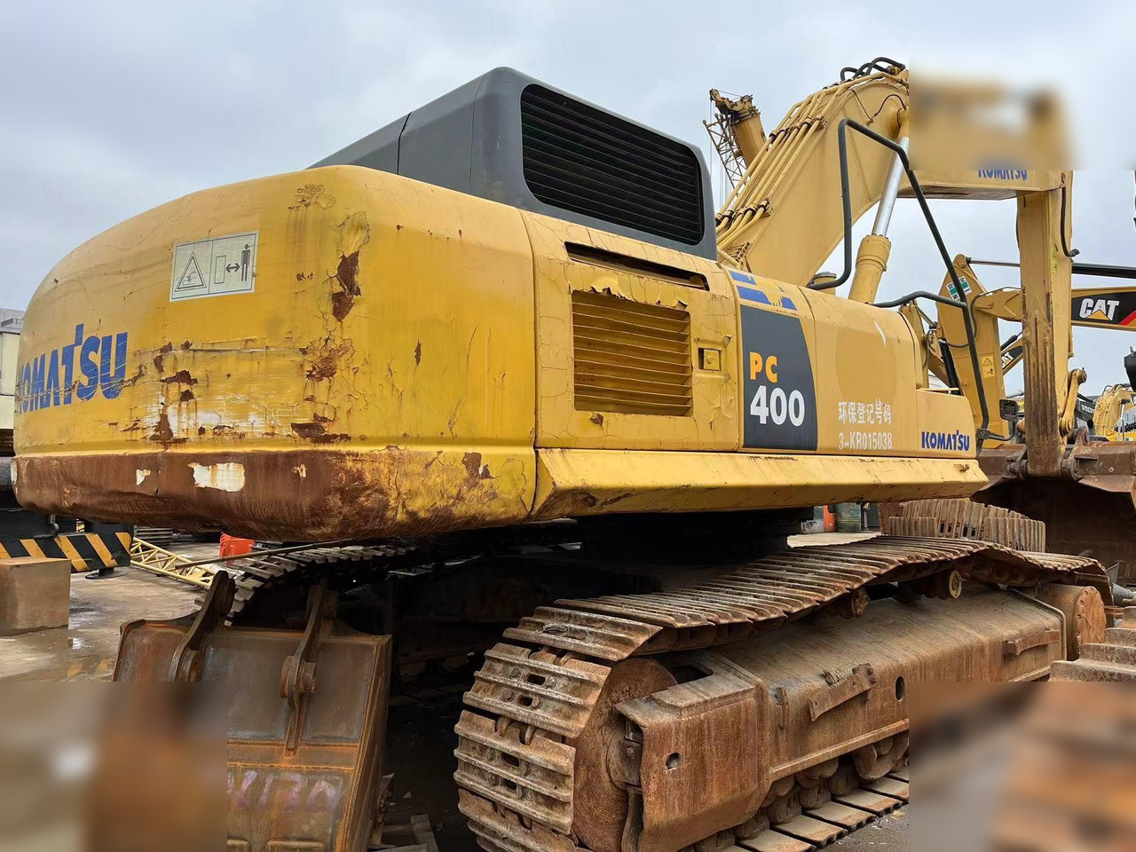 KOMATSU PC400-8 - 履带式挖掘机:图4 KOMATSU PC400-8 - 履带式挖掘机:图4