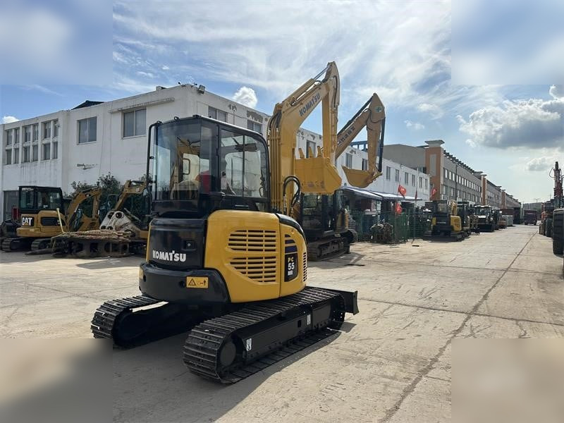 KOMATSU PC55MR-2 - 小型挖掘机:图4 KOMATSU PC55MR-2 - 小型挖掘机:图4