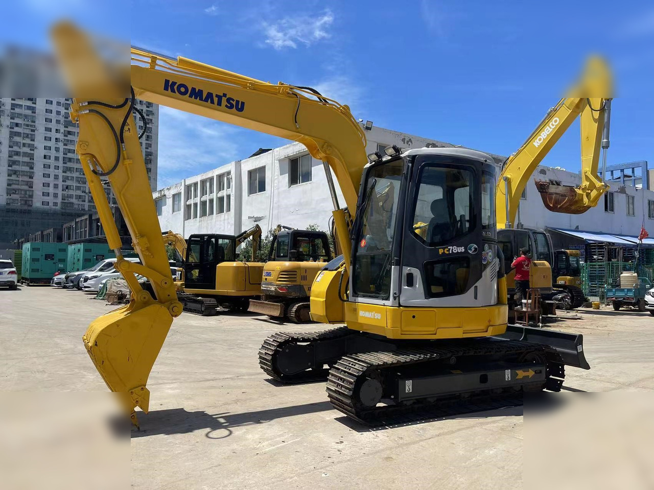 KOMATSU PC78US-6 - 履带式挖掘机:图1 KOMATSU PC78US-6 - 履带式挖掘机:图1
