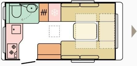 Adria Action 391 LH Sports*FUßBODEN-TEMP*SCHWENK-TISCH - 旅行拖车:图4 Adria Action 391 LH Sports*FUßBODEN-TEMP*SCHWENK-TISCH - 旅行拖车:图4