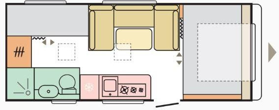 Adria Adora 573 PT* Fb-Temp.*Alde-Warmwasser-Hz. - 旅行拖车:图3 Adria Adora 573 PT* Fb-Temp.*Alde-Warmwasser-Hz. - 旅行拖车:图3