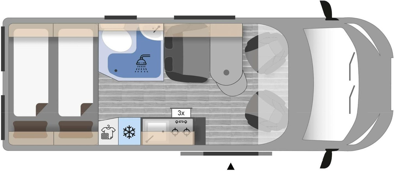 Clever Celebration 600 MJ 24*KLIMAAUTOMATIK*ACC*SOFORT* - 露营货车:图3 Clever Celebration 600 MJ 24*KLIMAAUTOMATIK*ACC*SOFORT* - 露营货车:图3