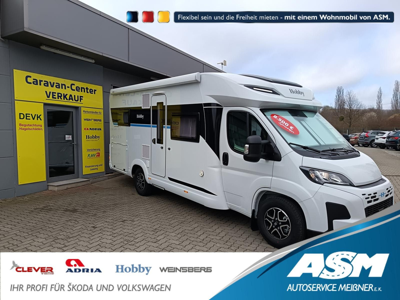 Hobby Ontour T 700 FH*180PS*CAMPERNET*LITHIUM*MARKISE* - 半集成房车:图1 Hobby Ontour T 700 FH*180PS*CAMPERNET*LITHIUM*MARKISE* - 半集成房车:图1