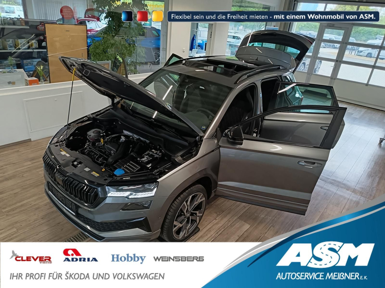 Skoda Karoq Sportline 1,5 TSI DSG*AHK*PSD*STD.HZG*NAVI - 越野车:图1 Skoda Karoq Sportline 1,5 TSI DSG*AHK*PSD*STD.HZG*NAVI - 越野车:图1
