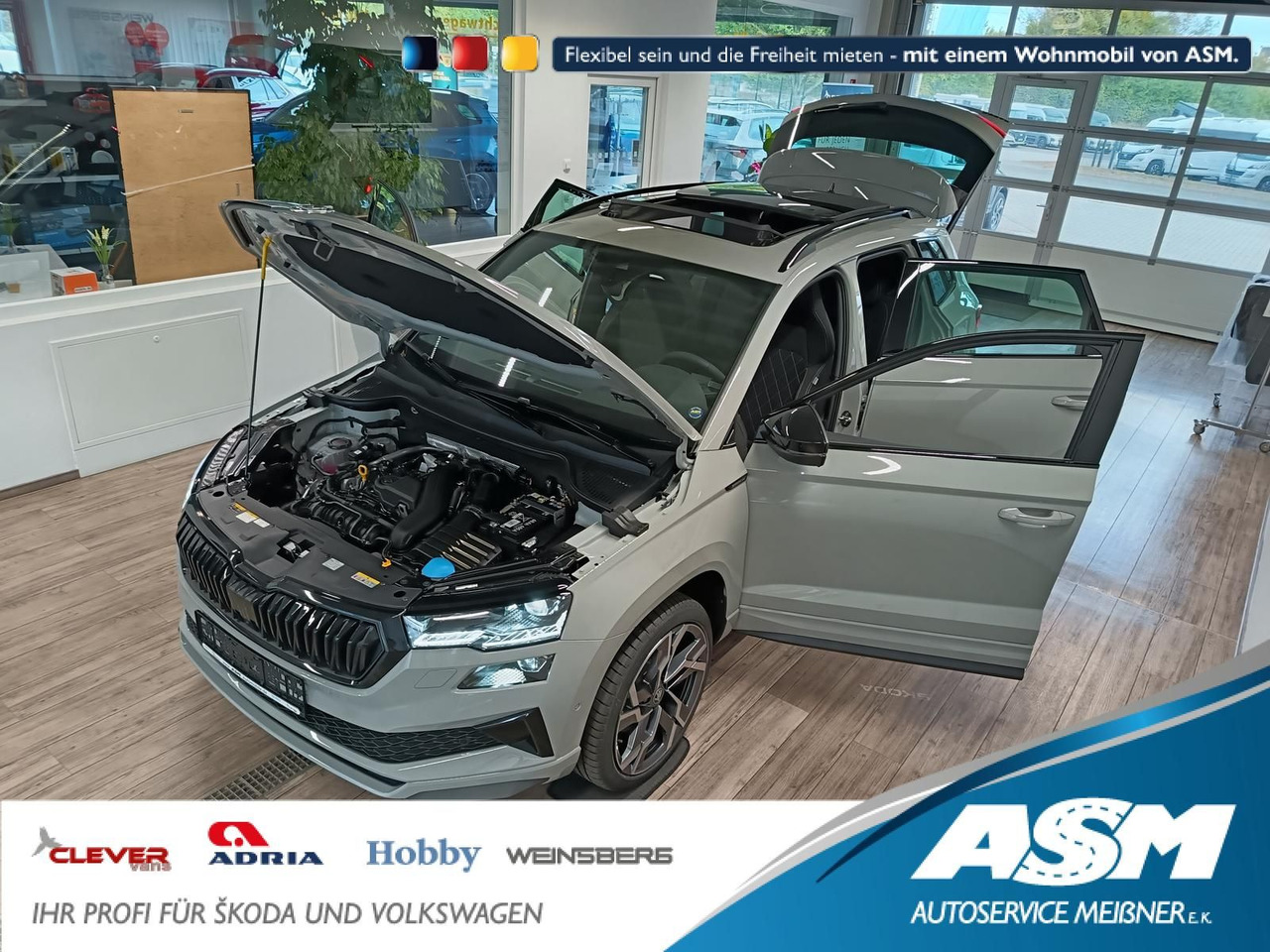 Skoda Karoq Sportline 1,5 TSI DSG*AHK*PSD*STD.HZG*NAVI - 越野车:图1 Skoda Karoq Sportline 1,5 TSI DSG*AHK*PSD*STD.HZG*NAVI - 越野车:图1