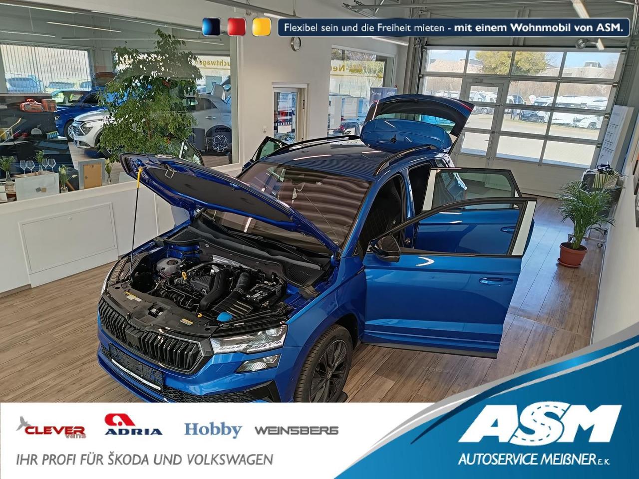 Skoda Karoq Sportline 1,5TSI DSG*AHK*360°*5J.GARANTIE* - 越野车:图1 Skoda Karoq Sportline 1,5TSI DSG*AHK*360°*5J.GARANTIE* - 越野车:图1
