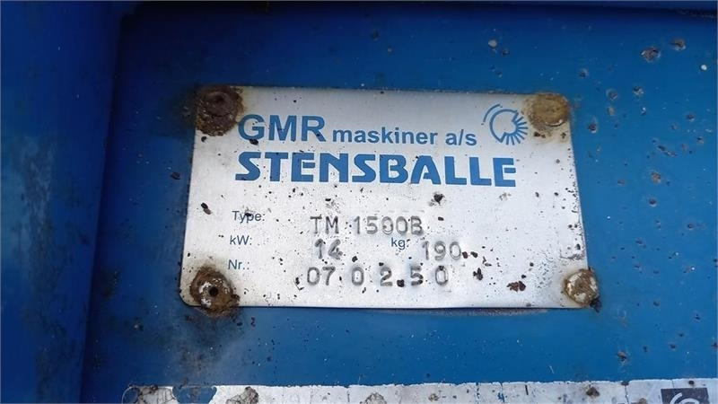 GMR Stensballe TM1500B - 割草机:图5 GMR Stensballe TM1500B - 割草机:图5