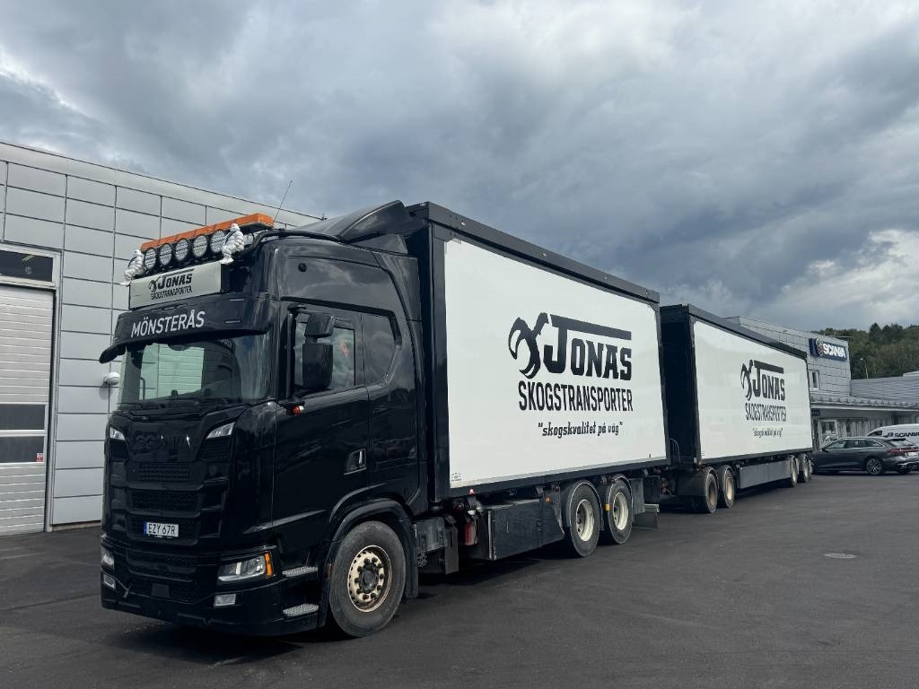 Scania S650 B6x2 Komplett flisekipage - 翻斗车:图1 Scania S650 B6x2 Komplett flisekipage - 翻斗车:图1