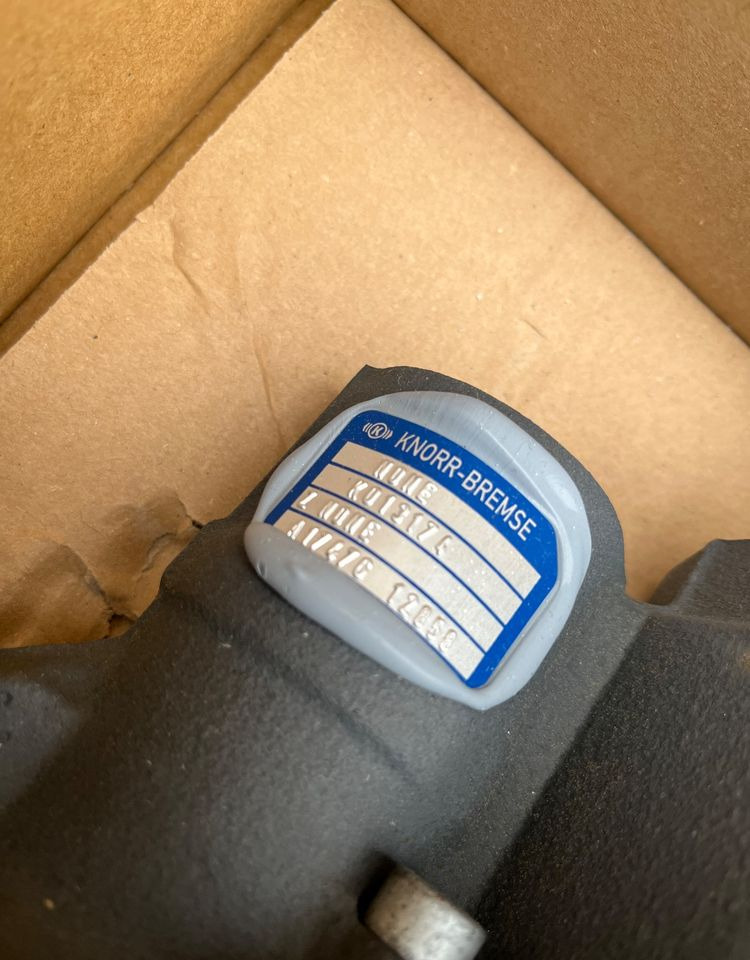 NOWY zacisk hamulcowy Knorr Bremse K013174 - 制动钳 适用于 卡车:图2 NOWY zacisk hamulcowy Knorr Bremse K013174 - 制动钳 适用于 卡车:图2