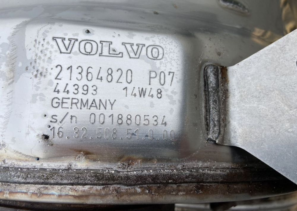 Obudowa katalizatora Volvo FH 4 katalizator puszka - 催化转化器 适用于 卡车:图5 Obudowa katalizatora Volvo FH 4 katalizator puszka - 催化转化器 适用于 卡车:图5