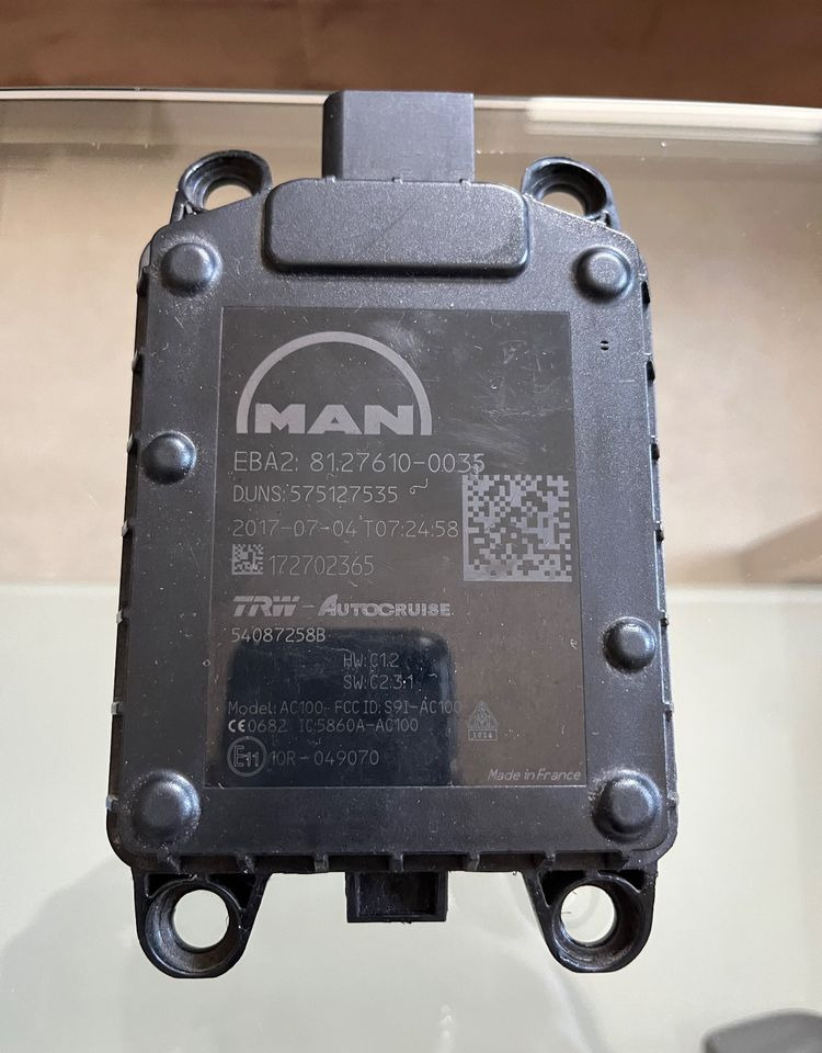 Radar MAN TGX TGS euro 6 ACC distronic - 传感器 适用于 卡车:图1 Radar MAN TGX TGS euro 6 ACC distronic - 传感器 适用于 卡车:图1