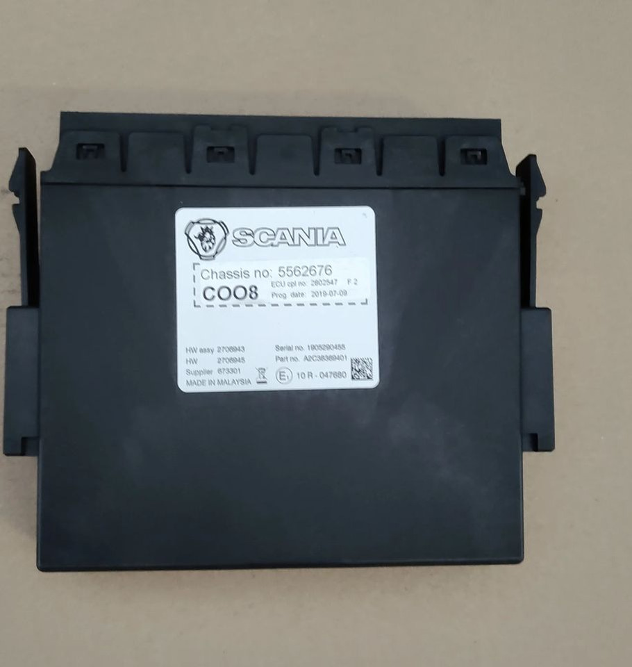 SCANIA R S KOORDYNATOR COO8 2706943 2706945 - ECU 适用于 卡车:图1 SCANIA R S KOORDYNATOR COO8 2706943 2706945 - ECU 适用于 卡车:图1