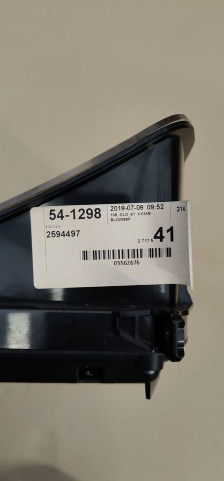 SCANIA R S LICZNIK ZEGARY 2594497 - 仪表板 适用于 卡车:图2 SCANIA R S LICZNIK ZEGARY 2594497 - 仪表板 适用于 卡车:图2