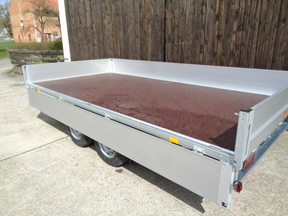 Böckmann HL-AL 4121/35 ECO PKW-Anhänger, 3,5 to.Hochlader, neu, - 栏板式/ 平板拖车:图5 Böckmann HL-AL 4121/35 ECO PKW-Anhänger, 3,5 to.Hochlader, neu, - 栏板式/ 平板拖车:图5