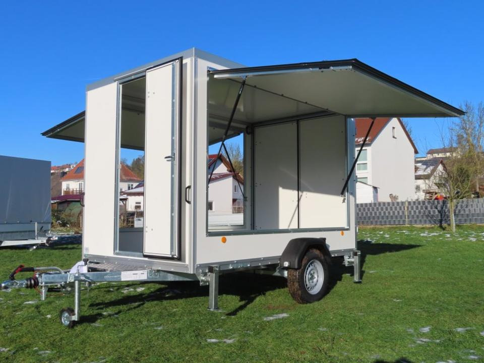 Böckmann Kofferanhänger KT 3018/15 Verkaufsanhänger PKW Anhänger - 自动售货拖车:图1 Böckmann Kofferanhänger KT 3018/15 Verkaufsanhänger PKW Anhänger - 自动售货拖车:图1