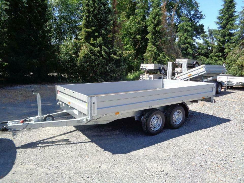 Böckmann PKW-Anhänger, 3,5 to, Hochlader, Profiausführung, 100 km - 栏板式/ 平板拖车:图4 Böckmann PKW-Anhänger, 3,5 to, Hochlader, Profiausführung, 100 km - 栏板式/ 平板拖车:图4