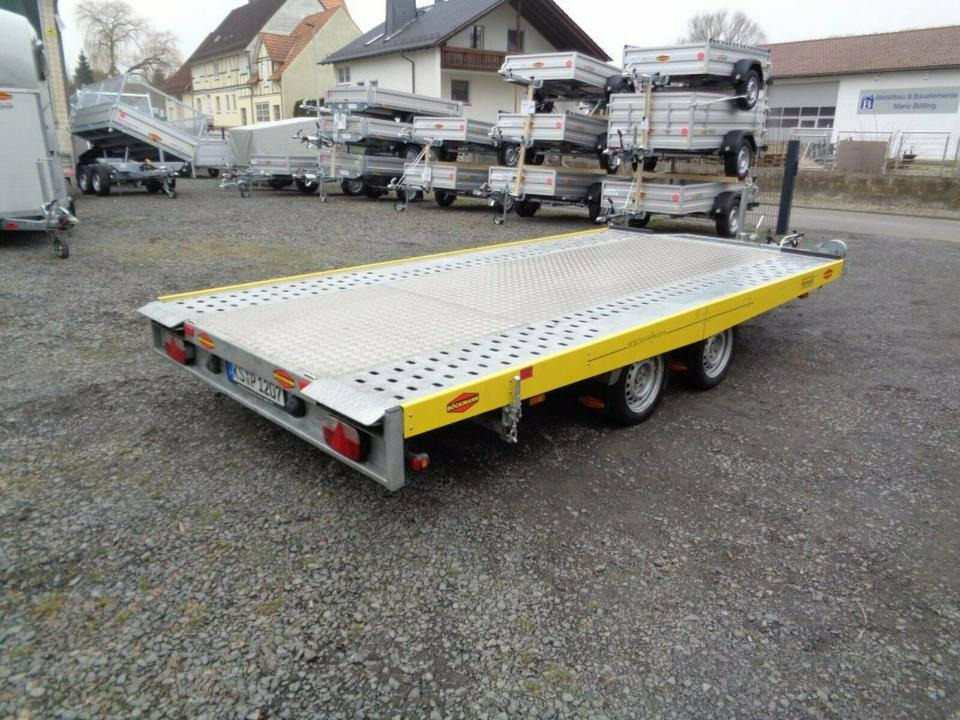 Böckmann PKW-Anhänger, Autotransporter, 3,0to. kippbar, 100 km/h - 自动转运拖车:图4 Böckmann PKW-Anhänger, Autotransporter, 3,0to. kippbar, 100 km/h - 自动转运拖车:图4