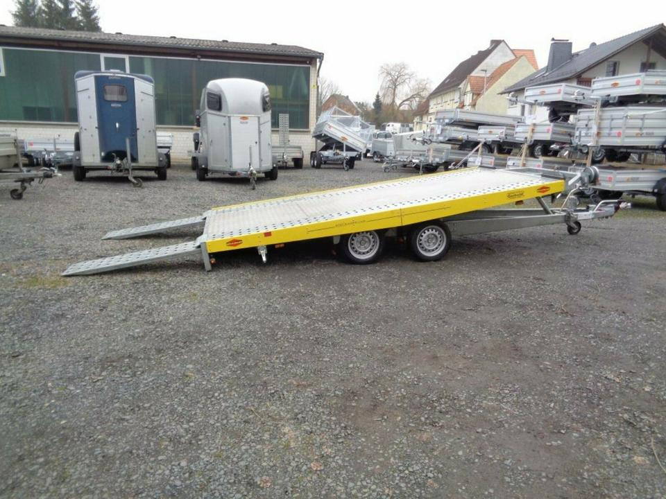Böckmann PKW-Anhänger, Autotransporter, 3,0to. kippbar, 100 km/h - 自动转运拖车:图1 Böckmann PKW-Anhänger, Autotransporter, 3,0to. kippbar, 100 km/h - 自动转运拖车:图1