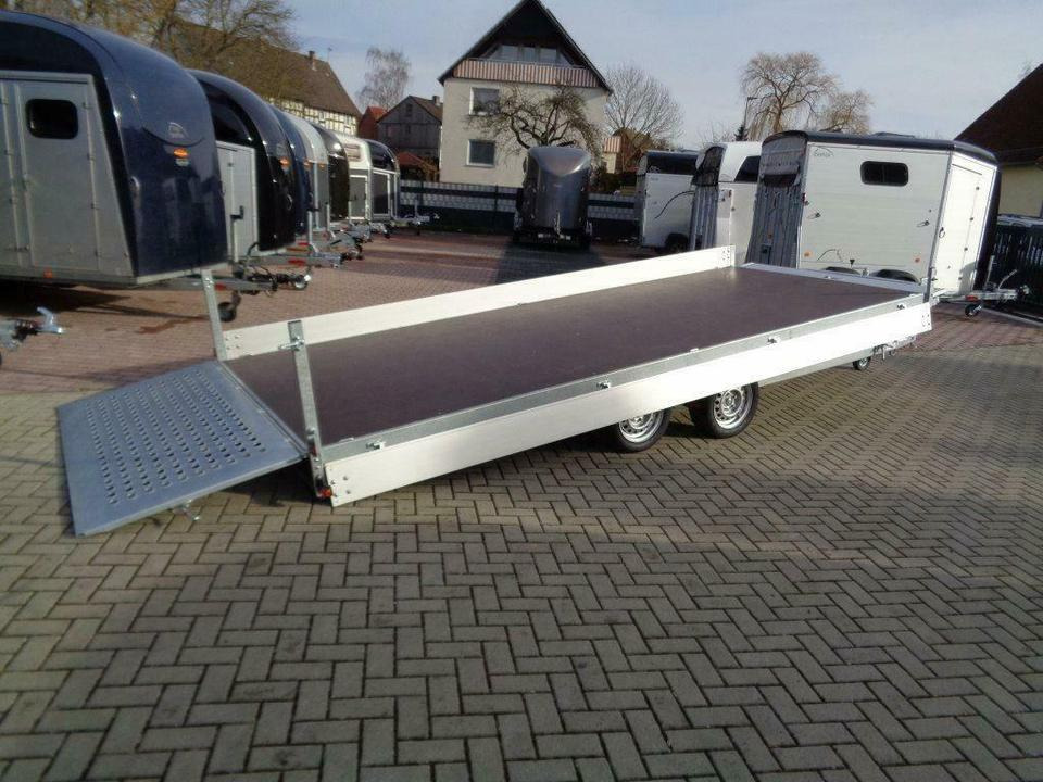 栏板式/ 平板拖车 Böckmann PKW-Anhänger Universaltransporter kippbar 3,5t：图9