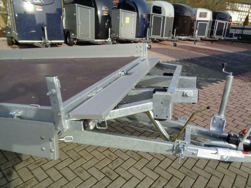 栏板式/ 平板拖车 Böckmann PKW-Anhänger Universaltransporter kippbar 3,5t：图8