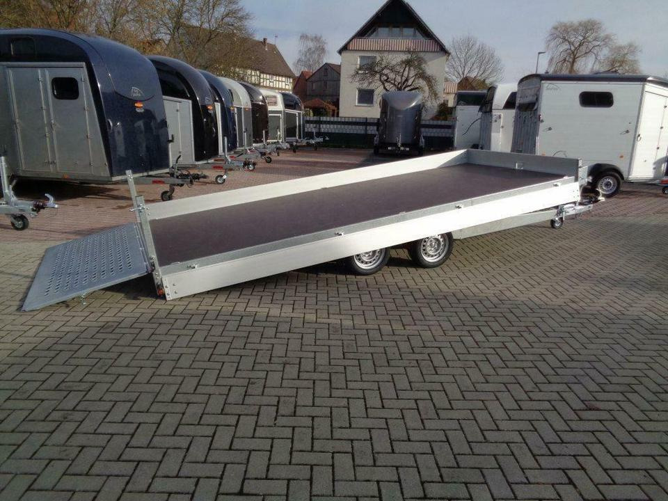 栏板式/ 平板拖车 Böckmann PKW-Anhänger Universaltransporter kippbar 3,5t：图14