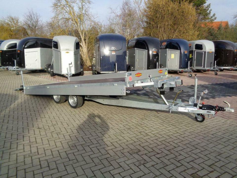 栏板式/ 平板拖车 Böckmann PKW-Anhänger Universaltransporter kippbar 3,5t：图7