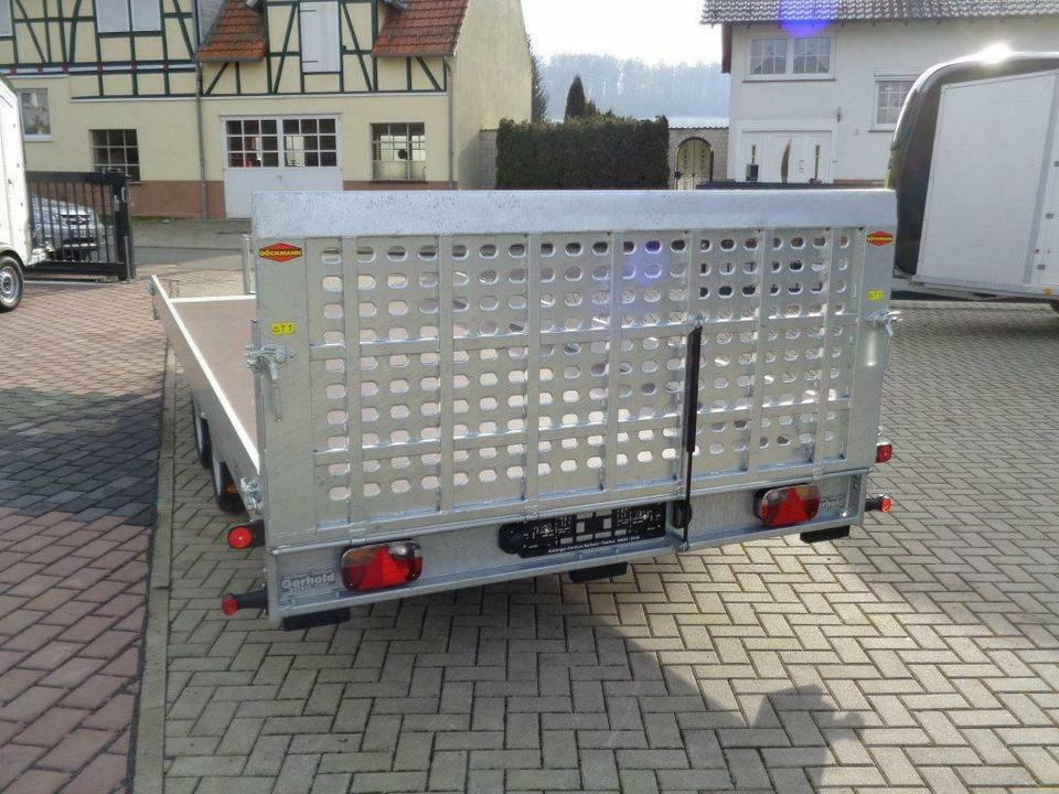 栏板式/ 平板拖车 Böckmann PKW-Anhänger Universaltransporter kippbar 3,5t：图13