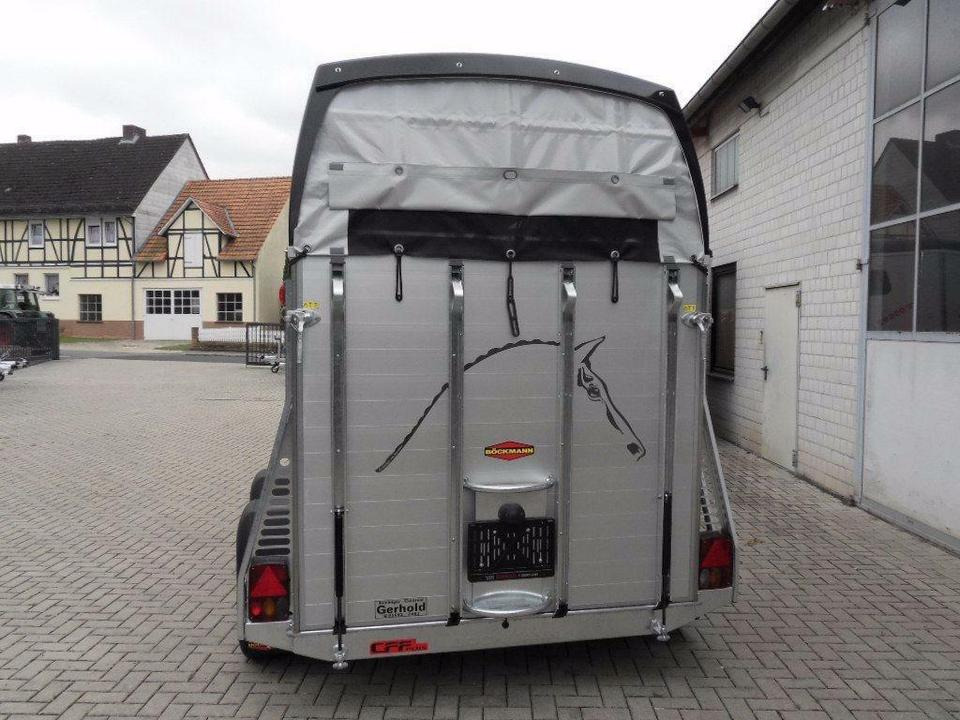 马拖车 Böckmann Pferdeanhänger Champion R, Alub., 100 km/h：图7