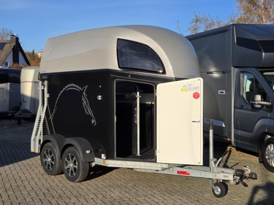 Böckmann Pferdeanhänger, Comfort, Alub. Sattelk. 100 km/h, top - 马拖车:图2 Böckmann Pferdeanhänger, Comfort, Alub. Sattelk. 100 km/h, top - 马拖车:图2