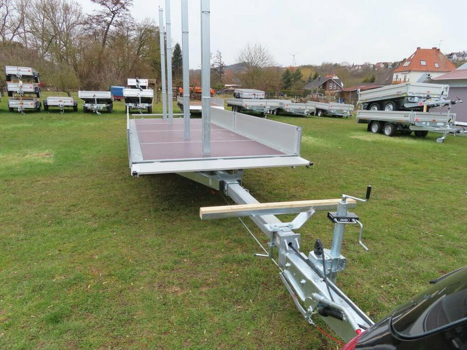 Langmaterialanhänger Unsinn LM 3554-14-2040 Deichsel ausziehbar - 栏板式/ 平板拖车:图3 Langmaterialanhänger Unsinn LM 3554-14-2040 Deichsel ausziehbar - 栏板式/ 平板拖车:图3