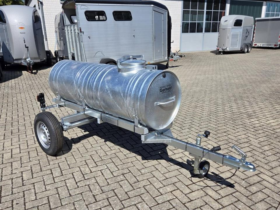 Wasserfass Verzinkt 600l Tränke Fahrgestell Beleuchtung - 液罐拖车:图2 Wasserfass Verzinkt 600l Tränke Fahrgestell Beleuchtung - 液罐拖车:图2