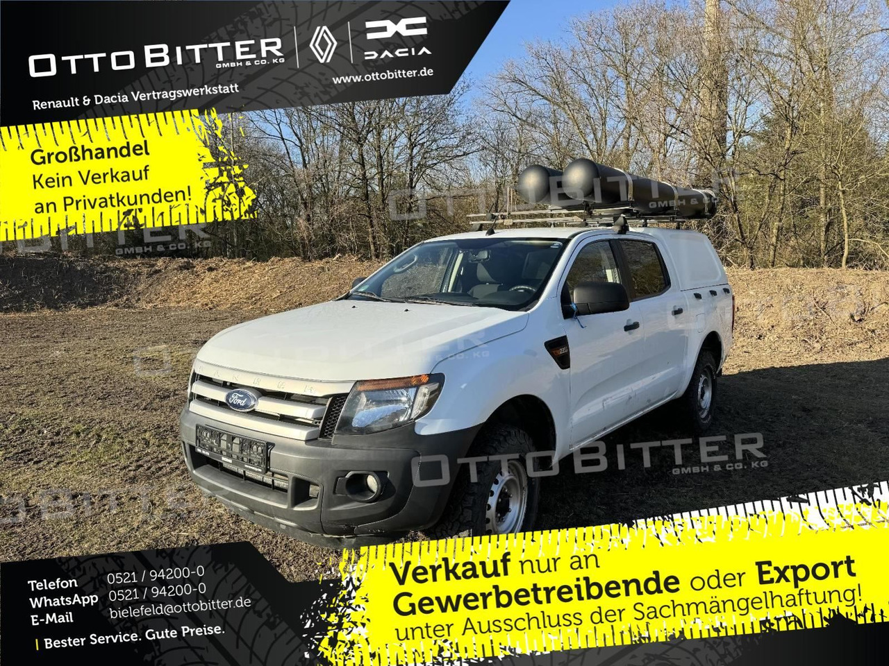 Ford Ranger XL DoKa 4x4 SORTIMO +MOTORSCHADEN+ - 越野车:图1 Ford Ranger XL DoKa 4x4 SORTIMO +MOTORSCHADEN+ - 越野车:图1