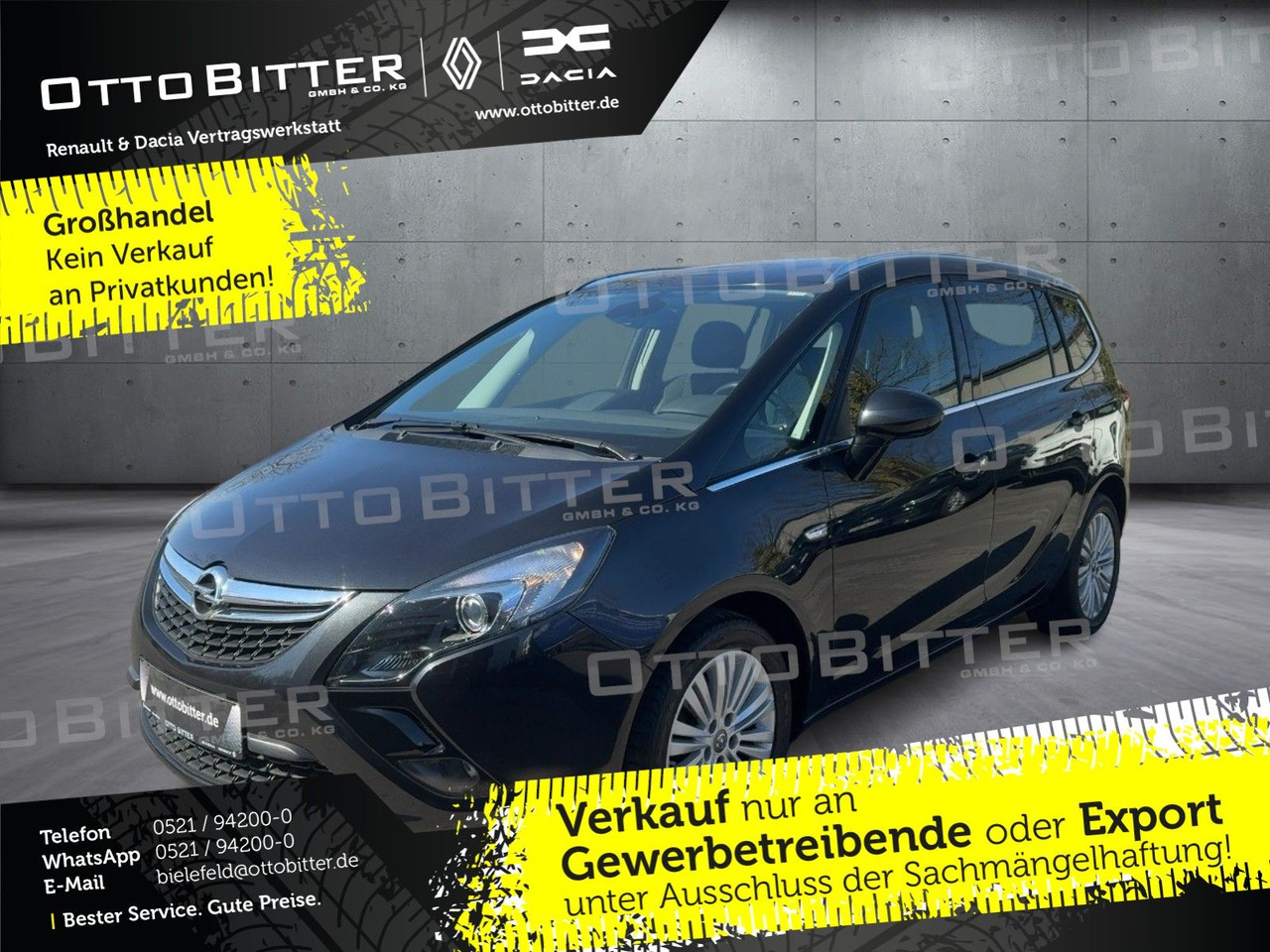 Opel Zafira Tourer C 1.6 Innovation CNG ERDGAS 7SITZE - 小型客车:图1 Opel Zafira Tourer C 1.6 Innovation CNG ERDGAS 7SITZE - 小型客车:图1