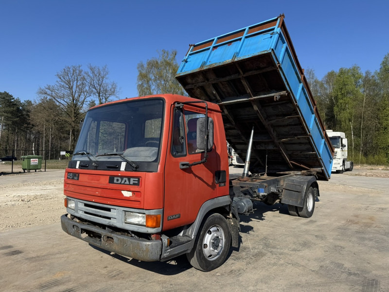 DAF 45 ATI 160 (FULL STEEL SUSPENSION / MANUAL PUMP / EURO 2) - 翻斗车:图1 DAF 45 ATI 160 (FULL STEEL SUSPENSION / MANUAL PUMP / EURO 2) - 翻斗车:图1