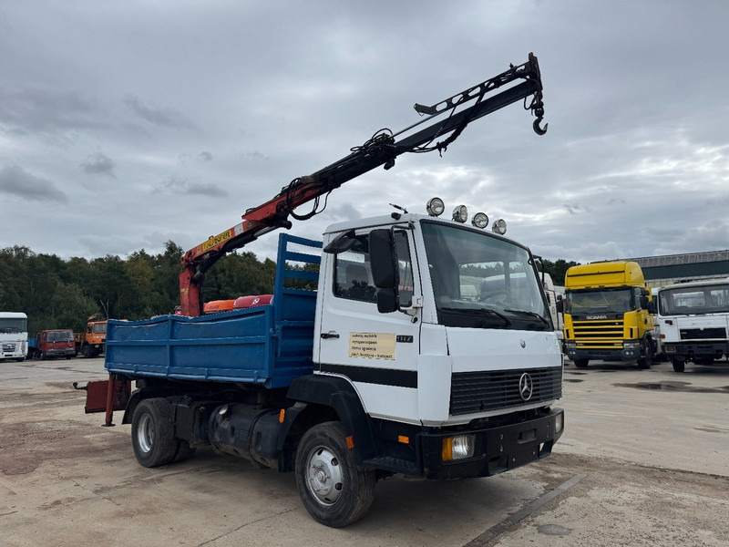 Mercedes-Benz SK 917 (STEEL SUSPENSION / PARLFINGER CRANE / AUXILIARY / 6 CYLINDER WITH MANUAL PUMP) - 翻斗车, 起重车:图3 Mercedes-Benz SK 917 (STEEL SUSPENSION / PARLFINGER CRANE / AUXILIARY / 6 CYLINDER WITH MANUAL PUMP) - 翻斗车, 起重车:图3