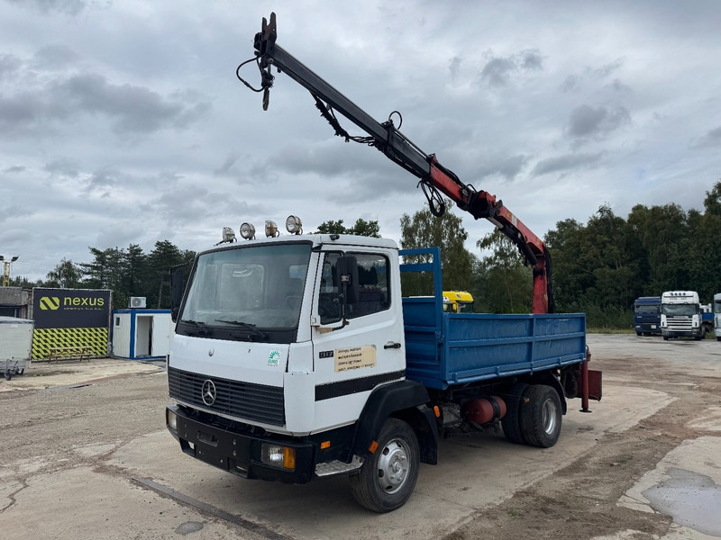 Mercedes-Benz SK 917 (STEEL SUSPENSION / PARLFINGER CRANE / AUXILIARY / 6 CYLINDER WITH MANUAL PUMP) - 翻斗车, 起重车:图1 Mercedes-Benz SK 917 (STEEL SUSPENSION / PARLFINGER CRANE / AUXILIARY / 6 CYLINDER WITH MANUAL PUMP) - 翻斗车, 起重车:图1