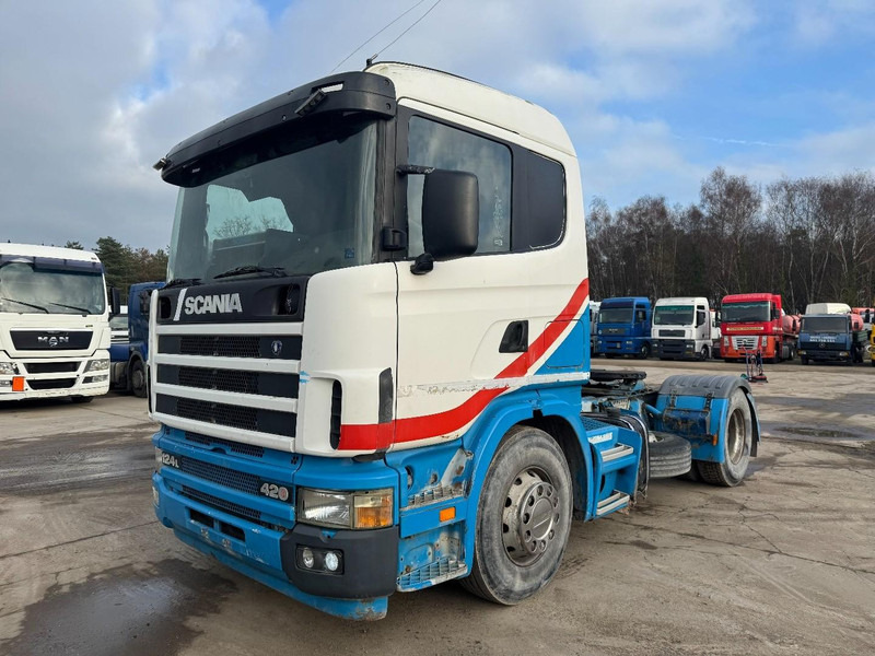 Scania 124 - 420 (MANUAL GEARBOX / BOITE MANUELLE / PTO / HYDRAULIC / PERFECT) - 牵引车:图1 Scania 124 - 420 (MANUAL GEARBOX / BOITE MANUELLE / PTO / HYDRAULIC / PERFECT) - 牵引车:图1